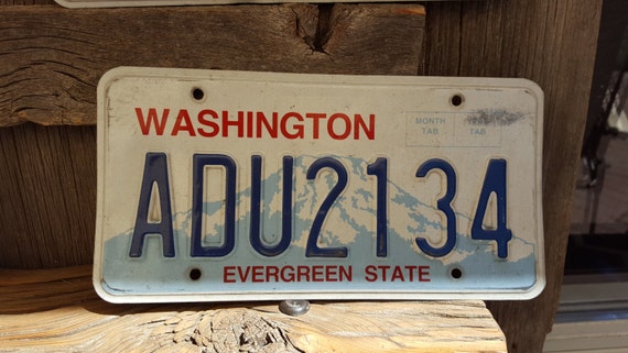 look up license plate number washington state