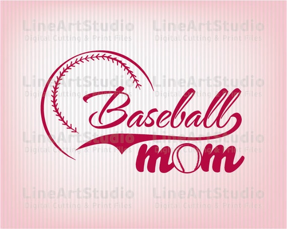 Download Baseball MOM SVG Files SVG Cutting Files Cutting Files for