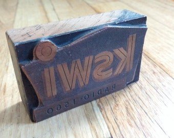 KSWI newspaper print block--reduced!