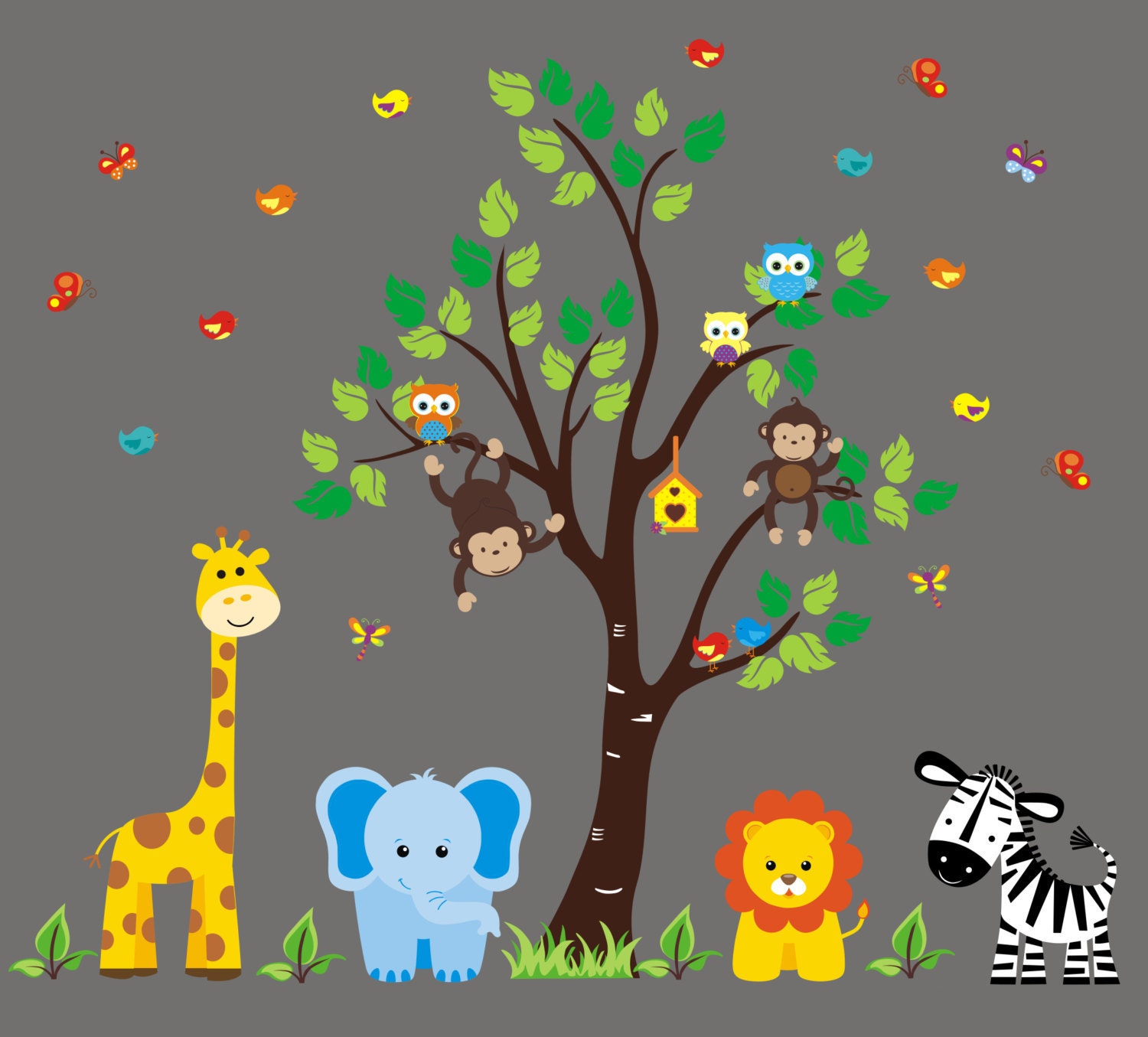 Wall Decal Baby Nursery Wall Decals by NurseryDecals4You on Etsy