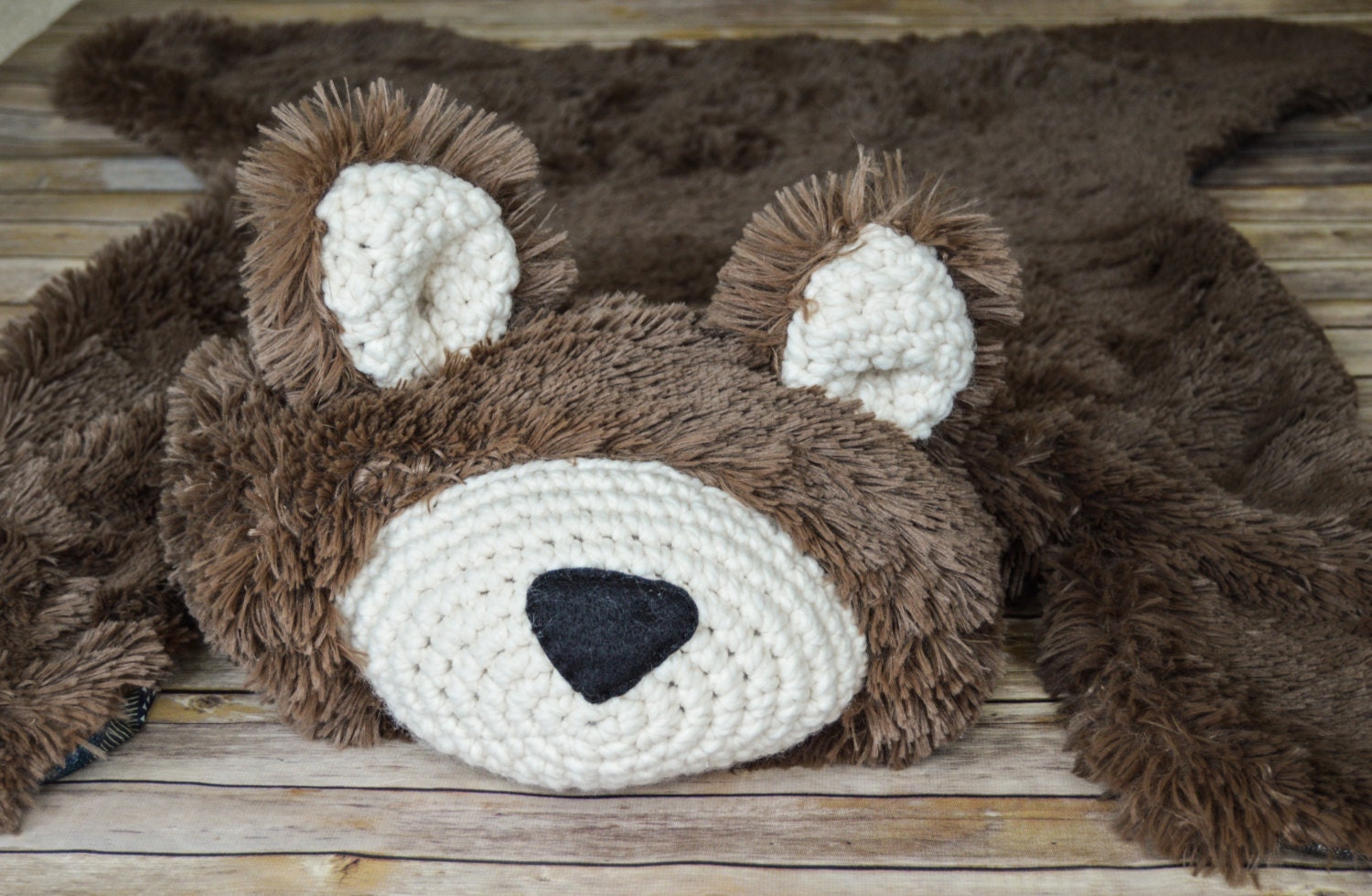 teddy bear rug grey