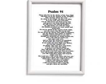 Psalm 91 | Etsy