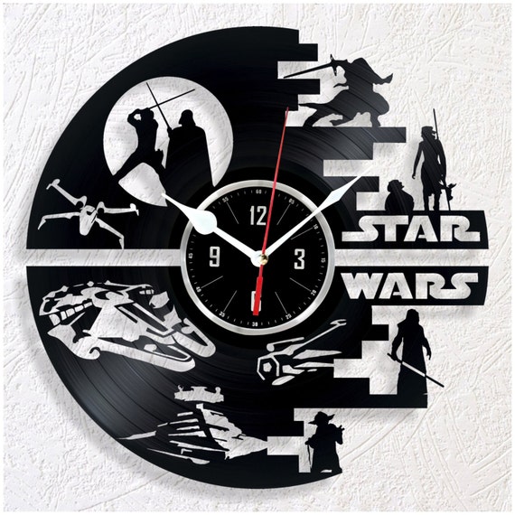 cool star wars 3d clock