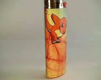 Pokemon Charmander - Tail goes to Flame Custom Lighter