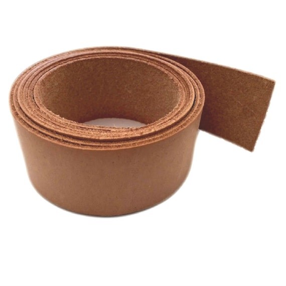 Leather Strips 1 1/2 38MM Width 4 to 5 oz. Weight