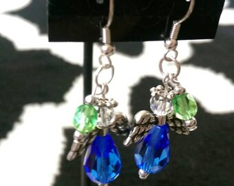 Items similar to Seahawk inspired earring on Etsy