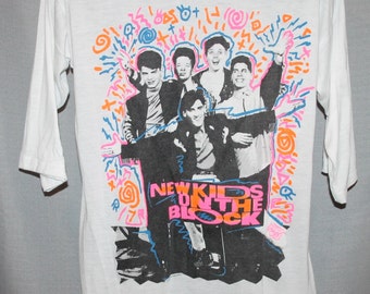 vintage new kids on the block shirt