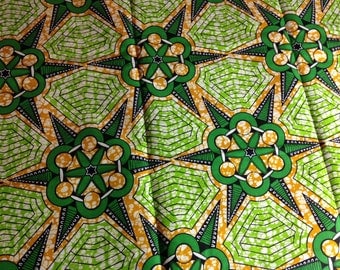 African fabric, African clothing, Africa print fabric, Ankara fabric, African wax print, Dashiki Print, 100% Cotton Fabric African Head Wrap