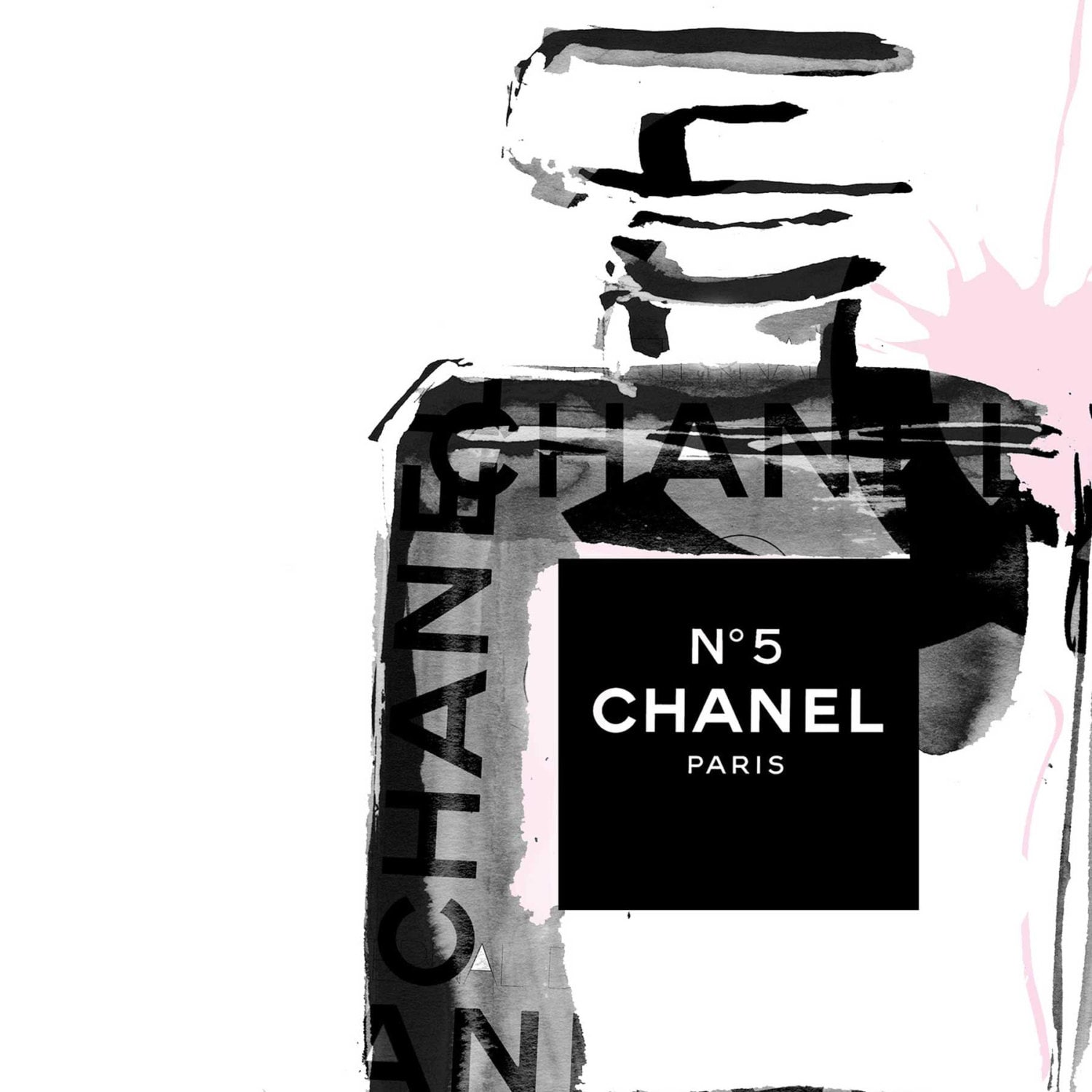 Chanel Party Decoration Nr 5 Backdrop Digital Download