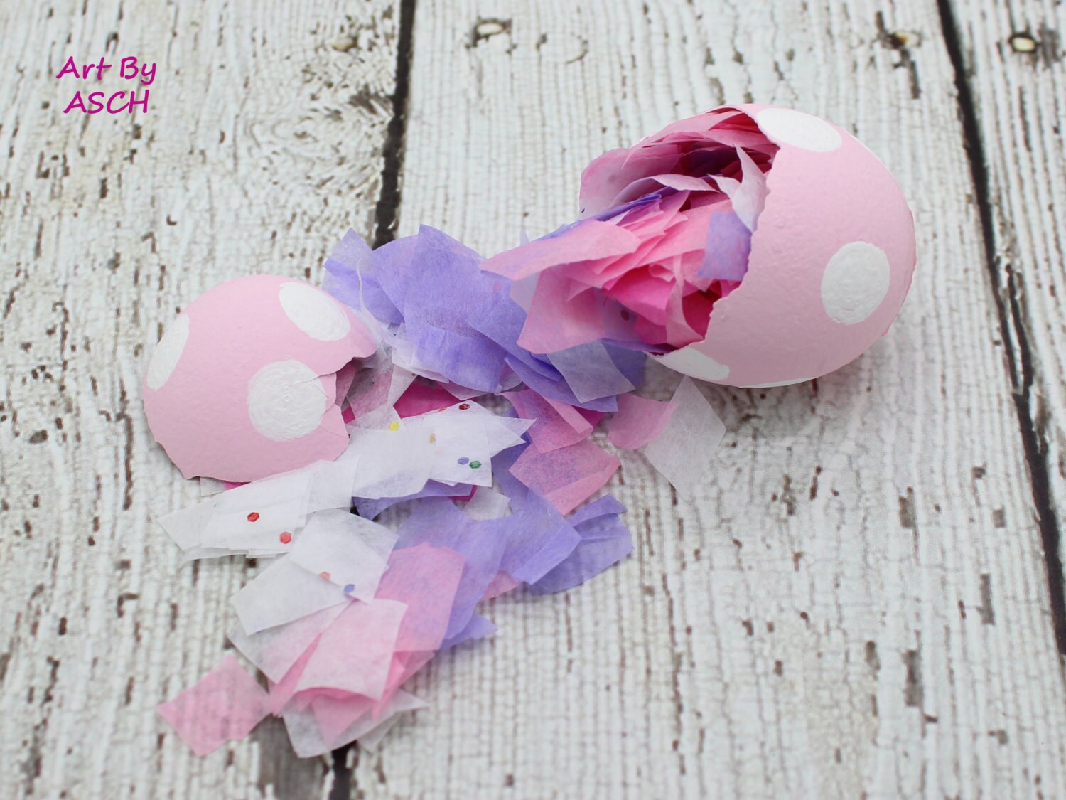 Gender reveal Confetti eggs dozen Mexican Cascarones gender