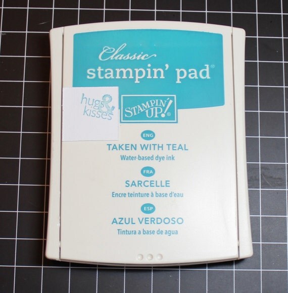 TAKEN WITH TEAL Classic Stampin' Ink Pads by SkyesSpeciallyMade