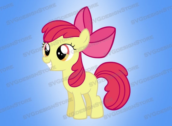 Download My Little Pony SVG Apple Bloom SVG dxf eps png by ...