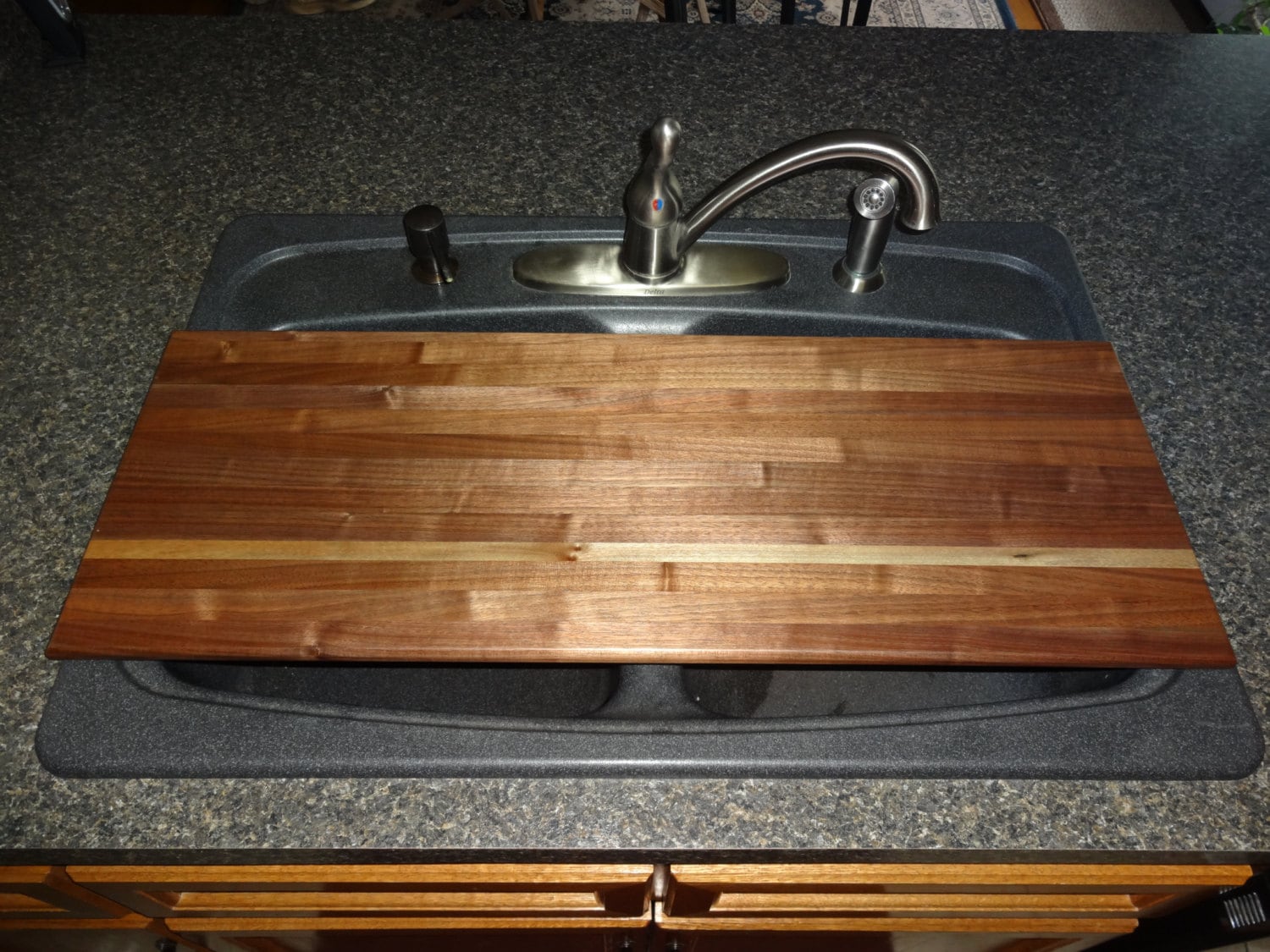 kitchen sink cover cutting board