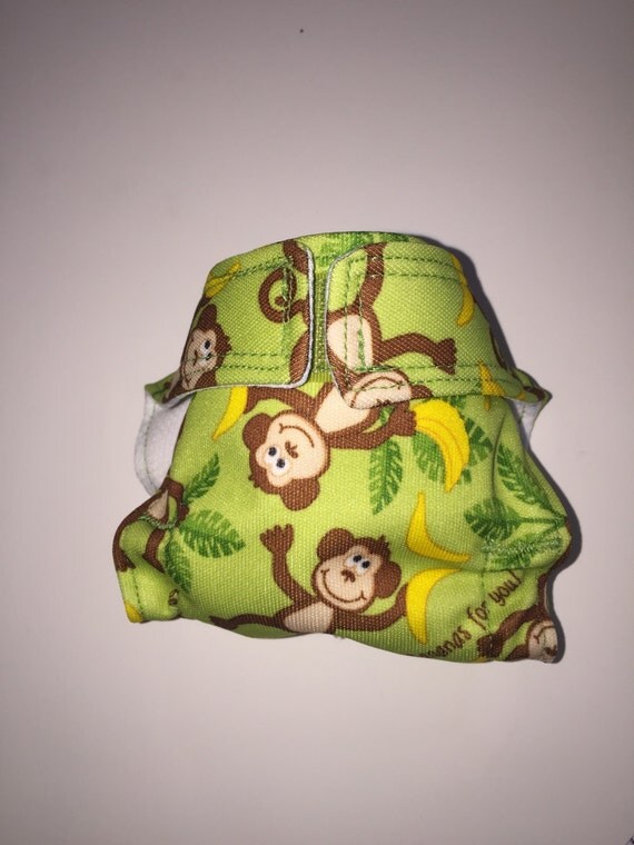 Marmoset Monkey Waterproof Diaper