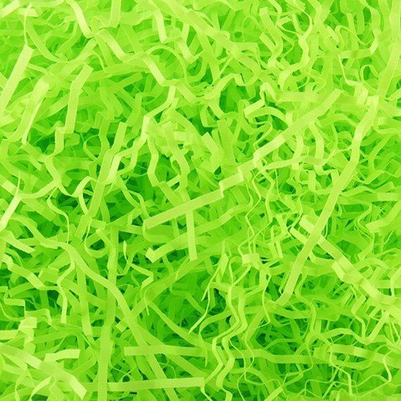 Neon Green Shredded Paper 16 Oz Paper Shred By Paperfiller