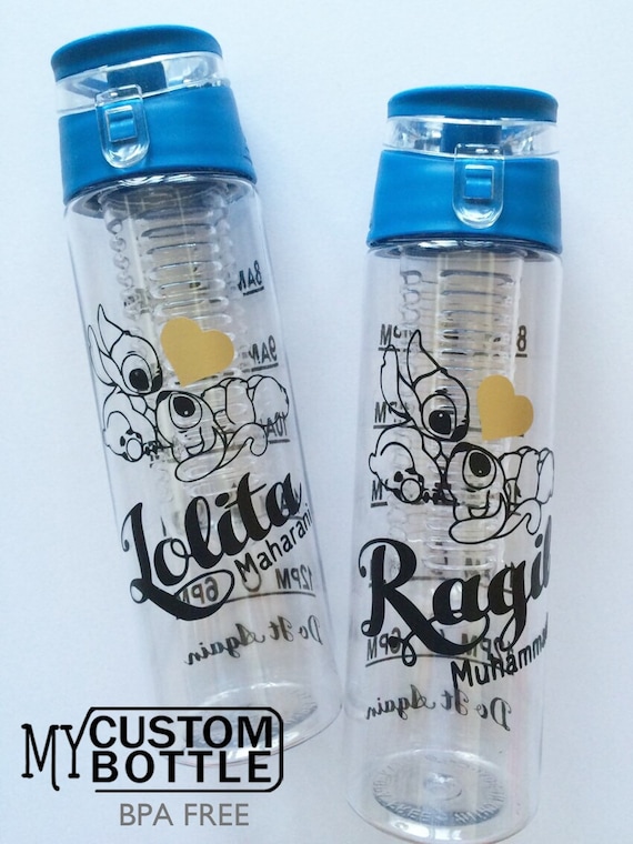 Custom Design Water Bottle with timeline by
