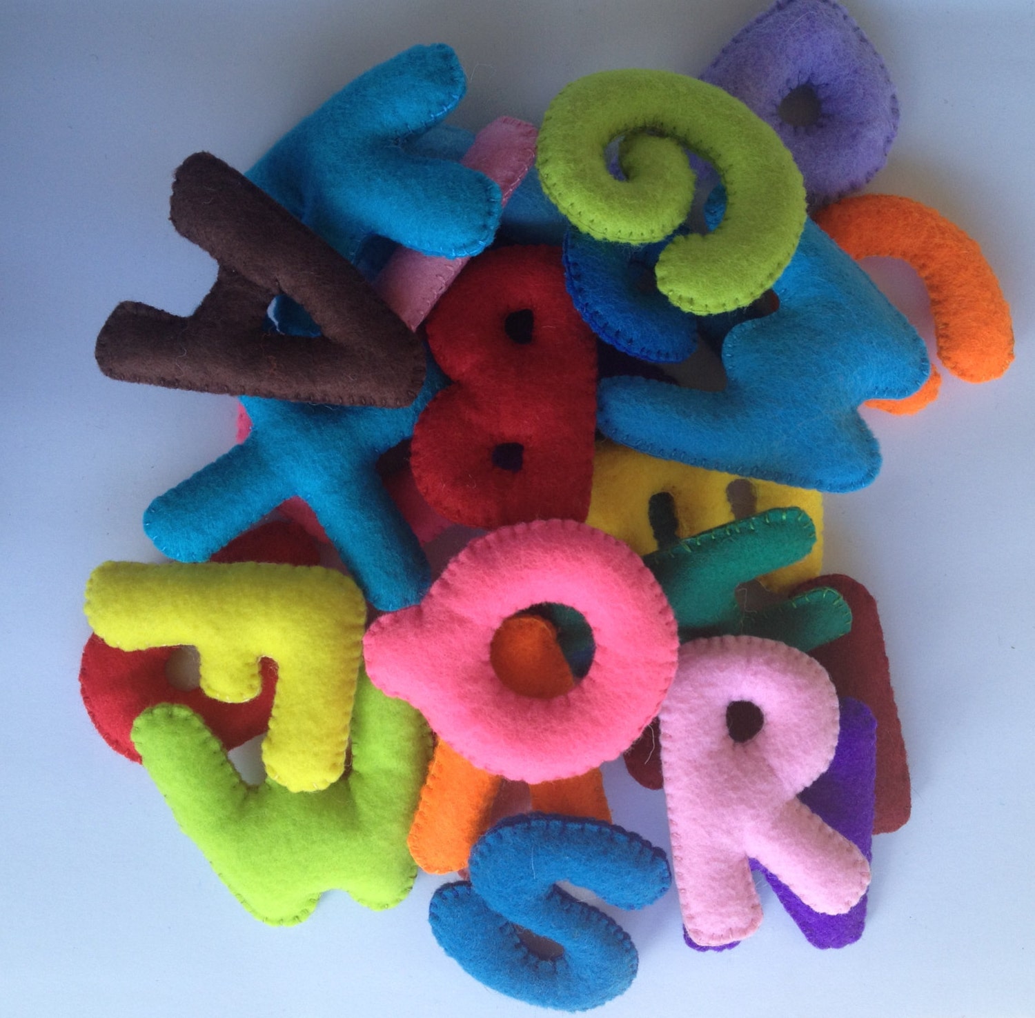 Felt Alphabet Felt Alphabet Nursery Letters By Naturestudiocraft