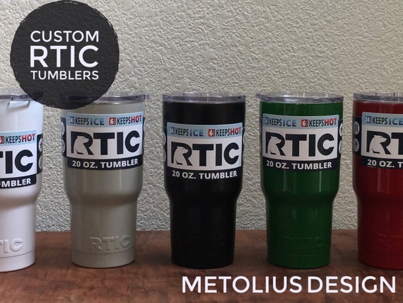 yeti comparable to tumblers Powder Tumbler 20oz. on by RTIC Coated MetoliusDesign Etsy