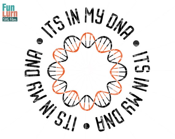 Download Its in my DNA svg DNA circle monogram Blank circle