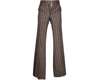 70'S LLBean Tartan Check Wool Pants Slacks Men's W34 Vintage /eaa498692