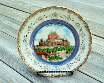 Vintage Château Frontenac Decorative Plate Cassidy's Ltd.