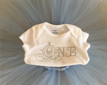 Cinderella First Birthday Tutu