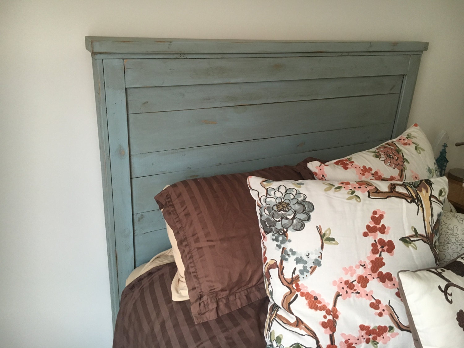 Distressed FarmHouse Headboard by SouthernFarmDecor on Etsy