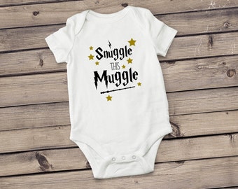 Snuggle this Muggle Bodysuit | Wizard Bodysuit