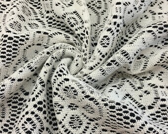 Polyester Countryside Crochet Lace ( 1.75 Yd Remnant)