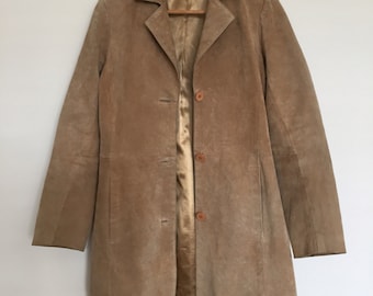 Items similar to 90s Camel Coat by United Colors of ...