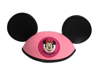 Personalized Disneyland Infant Pink Minnie Mouse Ear Hat