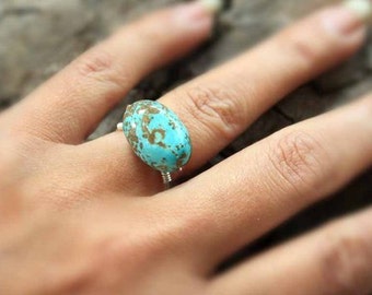 Sterling Silver Turquoise Ring