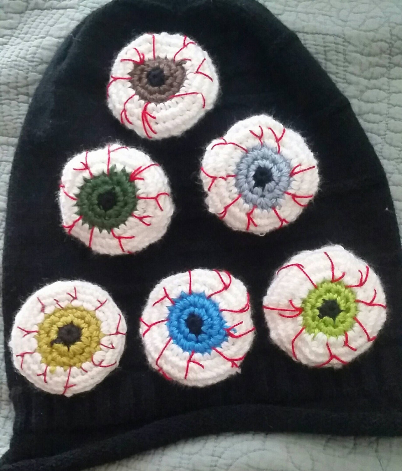EYE SEE YOU Scary Halloween eye door knob cover awesome