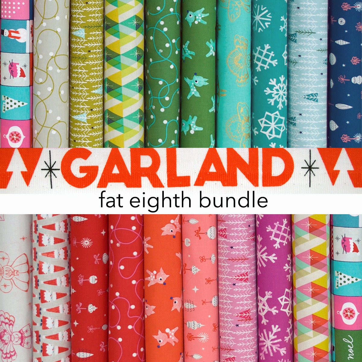 Garland Fabric Bundle Garland Collection by Cotton Steel