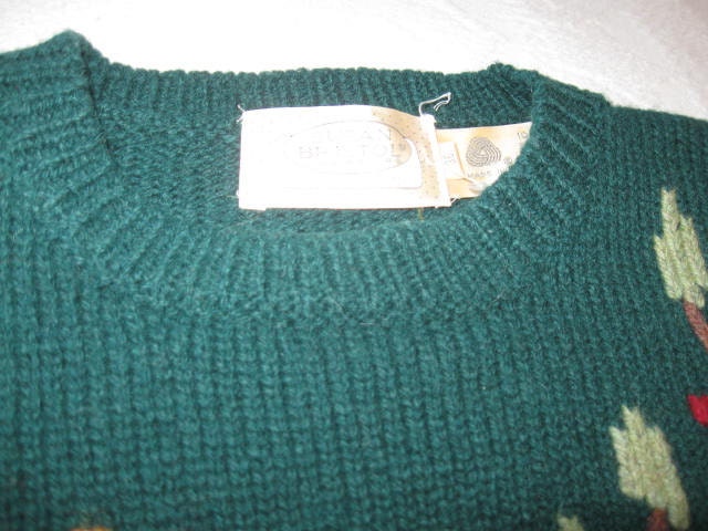 Reserved for Lan Vintage Susan Bristol Pure Wool Sweater