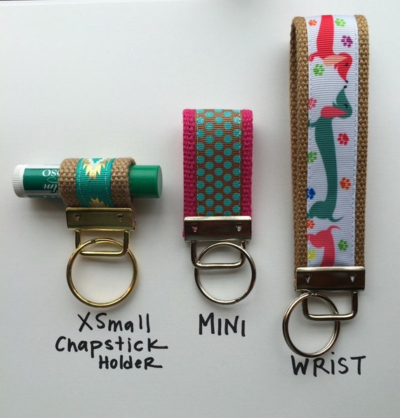 Gold Foil Arrows Key FOB Mint Arrows Key holder Navy by megsygirl