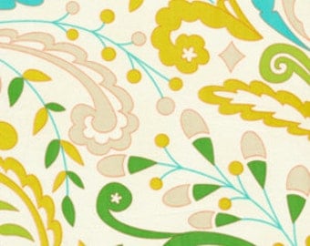 Sujata - Blue - Kumari Garden Fabric by Dena Designs Dena Fishbein - Available in Fat Quarters, Half Yards and Yards