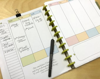 Printable Birthday List: Handwritten Record of by lettergirl