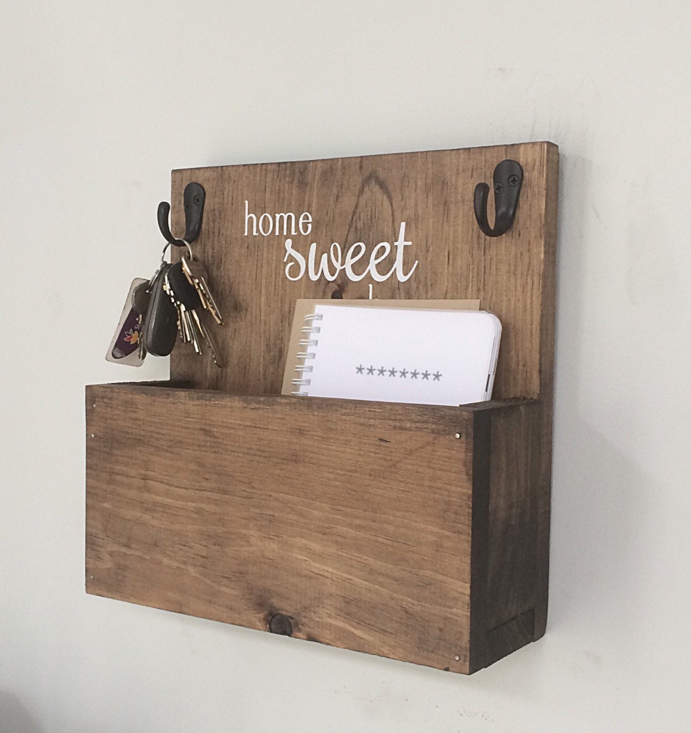 Mail Organizer Key Holder Mail Sorter Mailbox Mail