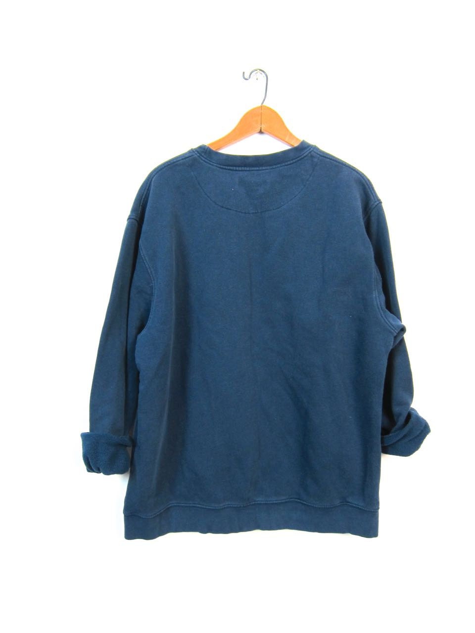 Vintage Navy Blue NIKE Sweatshirt Slouchy by dirtybirdiesvintage