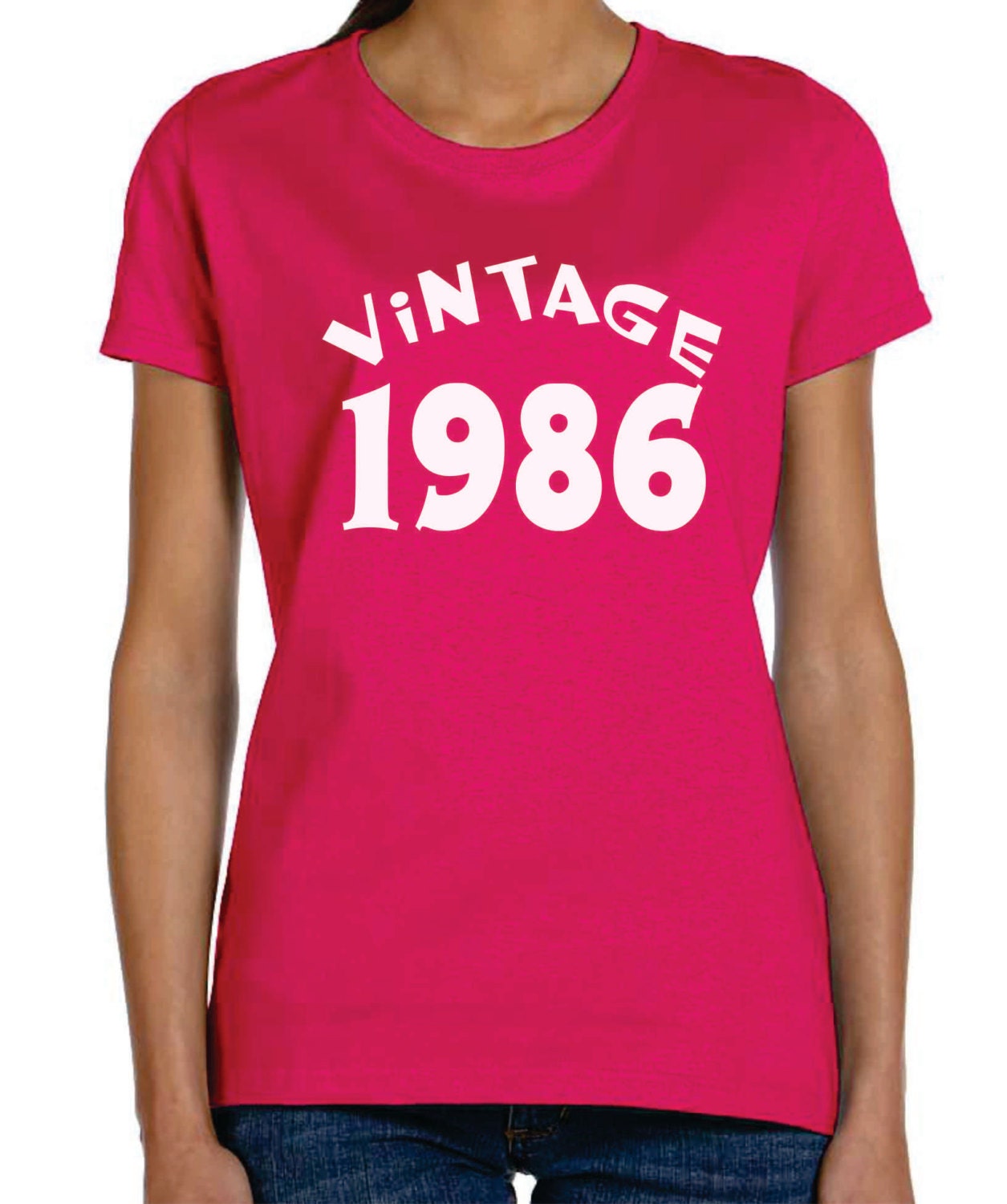 Vintage 1986 Adult 30th Birthday Shirt Available With Any Year