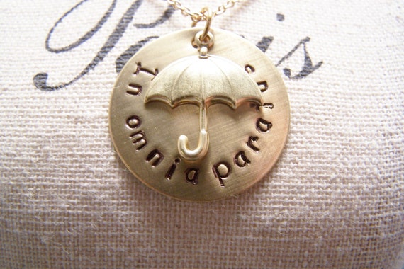 In Omnia Paratus Necklace. Ready For Anything: Gilmore Girls