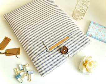 11" 13" 15.6" Laptop Case MacBook Sleeve, Pro, Air, 12" New MacBook Case Cover Custom Fit Padded with Pocket - Stripes