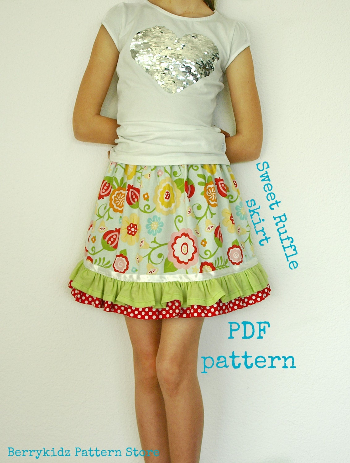 Ruffle Skirt Patterns 25