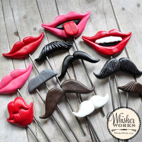 Photo Booth Props - The Ultimate Mix - Set of 12 Il_570xn