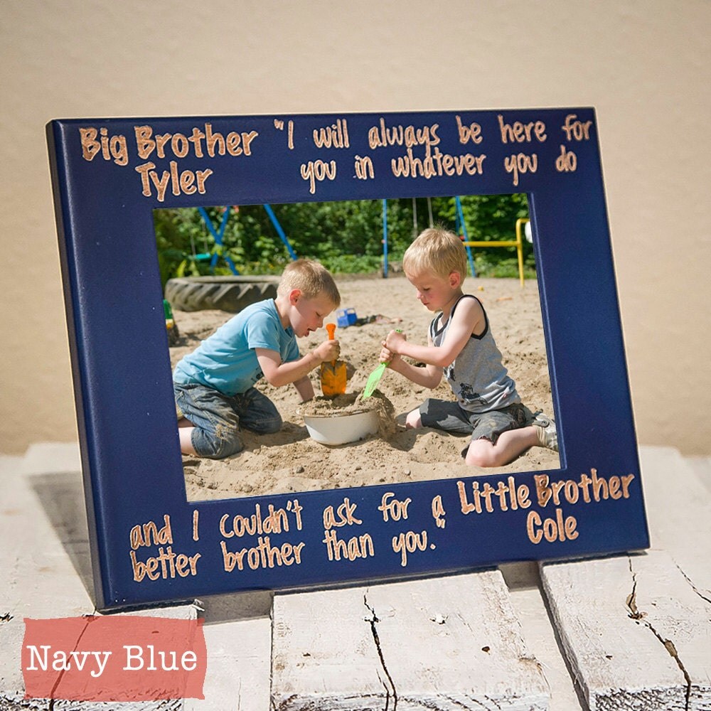 Personalized Brother and Sister FrameSibling GiftBig