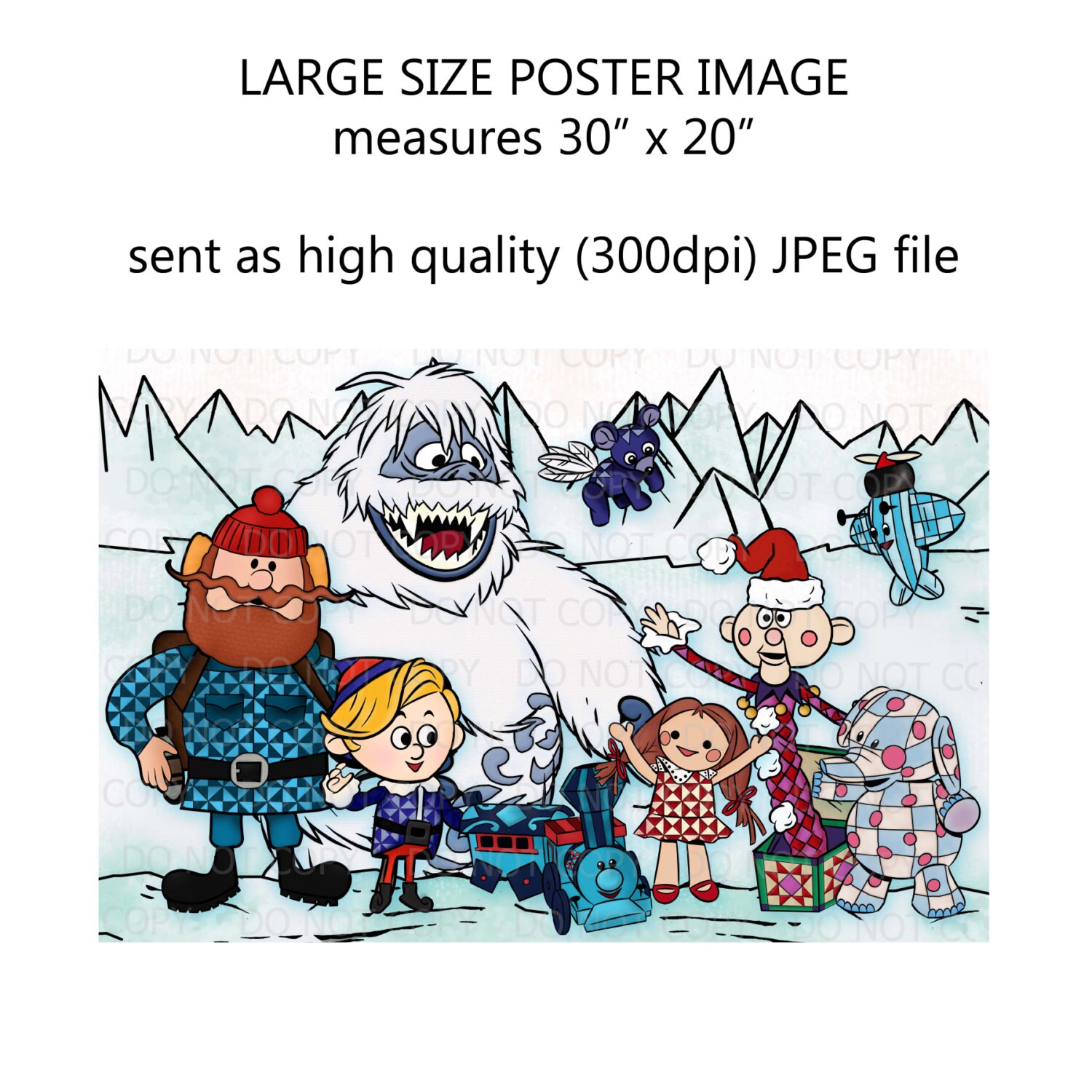 Island of misfit toys printables