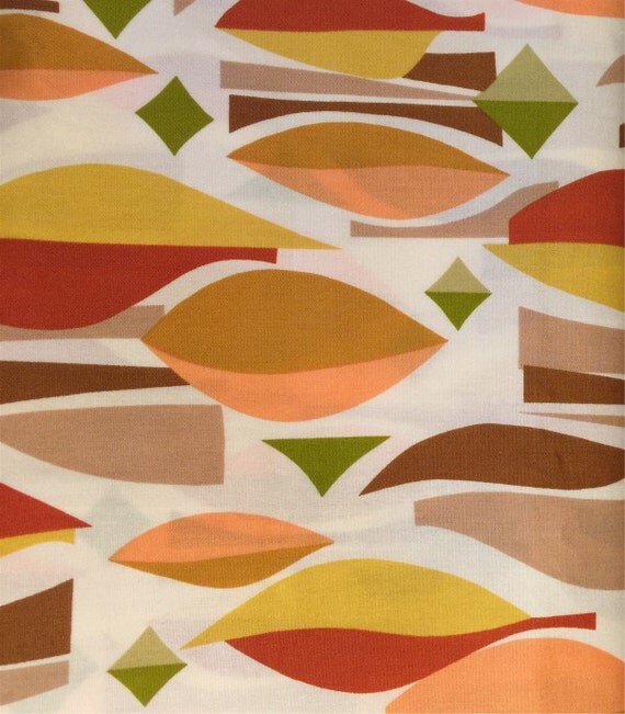 RESERVED for KEVIN Retro Fabric Mid Century Modern Robert
