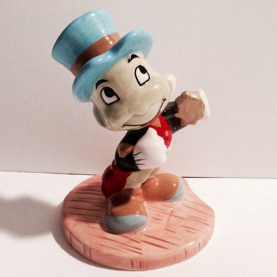 jiminy cricket ceramic figurine