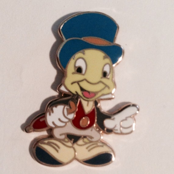 Adorable Jiminy Cricket Pin Wonderful Workmanship